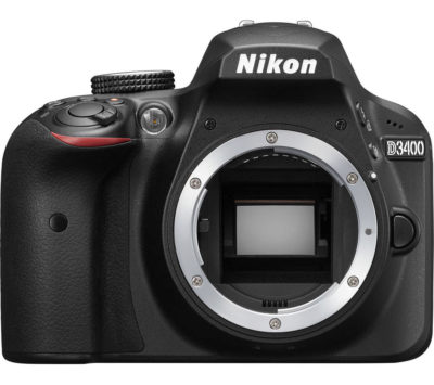 NIK D3400 DSLR Camera - Black NIK D3400 DSLR Camera - Black